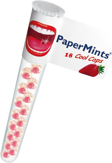 PaPerMints Papermints Cool Caps Ταινίες & Μέντες Αναπνοής 18τμχ