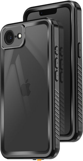 Redpepper Full Body Case Iphone 17e Ip68 Waterproof Matching Lanyard Black