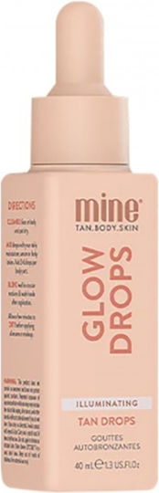 Minetan Glow Drops Λαμπερές Σταγόνες Αυτομαυρίσματος 30ml