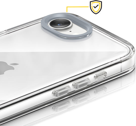 Rhinoshield Protectoare Pentru Camera Iphone 16e Lentilă Contur Anti-zgârieturi Gri