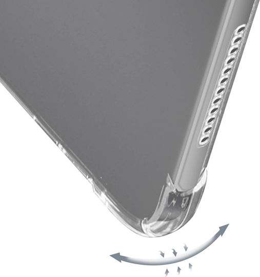 Avizar Silicone Case Ipad Air 11" 2026 Reinforced Corners Transparent