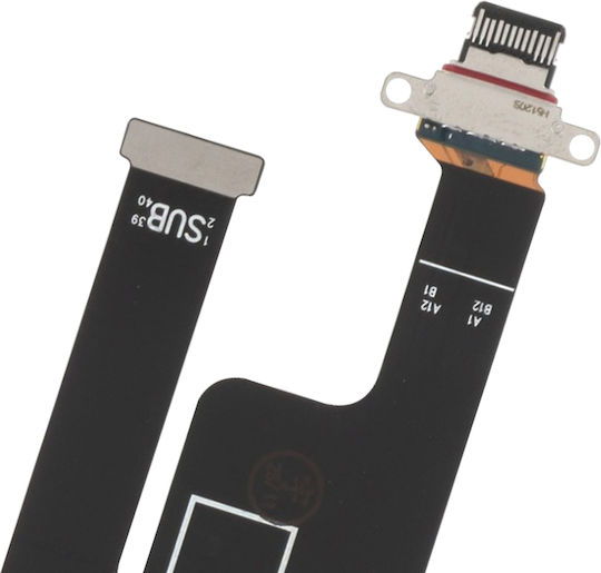 Clappio Ladekabel Verbindung Flexkabel Kompatibel Galaxy S25 Edge Schwarz