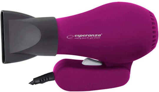 Esperanza Aurora Travel Hair Dryer 750W EBH003 Pink