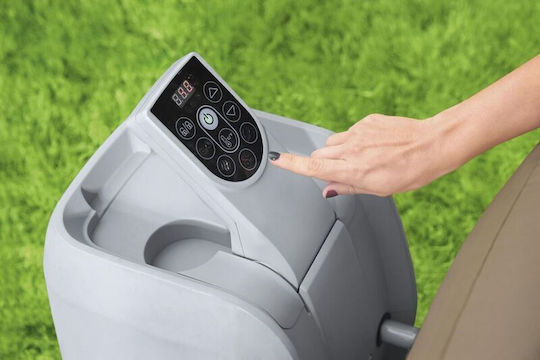 Lay-Z-Spa Palm Springs Smart AirJet 6 Пясъчна Басейн 916л Бежов