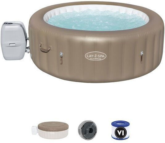 Lay-Z-Spa Palm Springs Smart AirJet 6 Пясъчна Басейн 916л Бежов