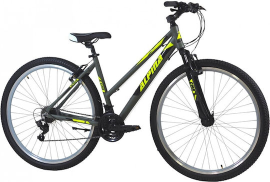 Alpina 29" Gray Mountain Bike with Speeds