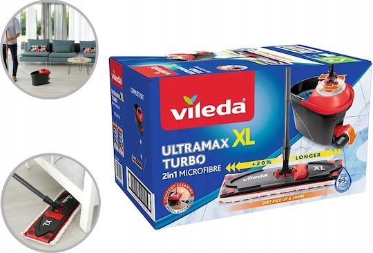 Vileda Ultramax Dreh Parkettmop