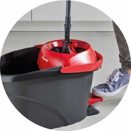 Vileda Ultramax Dreh Parkettmop mit Mikrofasern