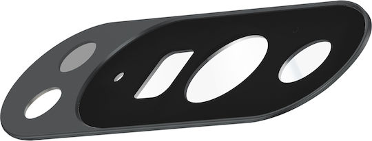 Clappio Ersatzlinse Google Pixel 10 Pro XL Rückkamera Rahmen Schwarz