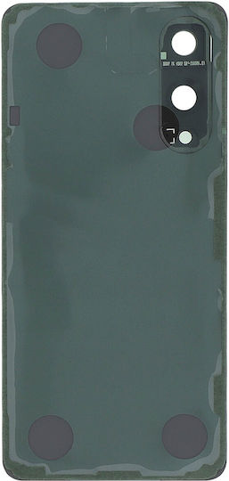 Clappio Replacement Battery Cover Galaxy S25 Edge Integrated Adhesive Silver