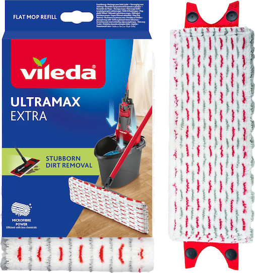 Vileda Ultramax and Ultramat Ανταλλακτικό Πανί Παρκετέζας με Μικροίνες