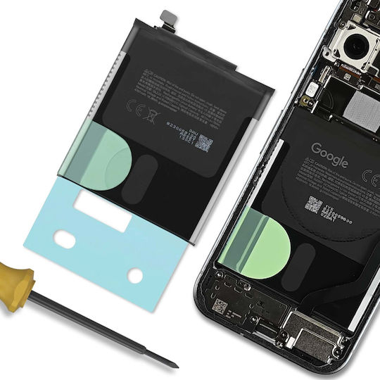 Clappio Ersatzakku Pixel 10 Pro Li-ion 4870mAh Modell Gle28 Schwarz