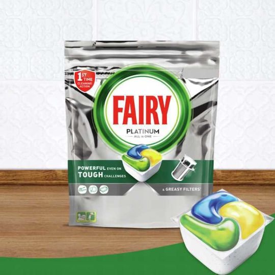Fairy Platinum All In One Geschäftliche 81 Kapseln Geschirrspülmittel