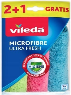 Vileda Ultra Fresh Mikrofasertücher 3 Stück