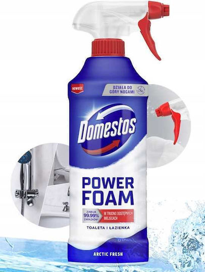 Domestos Професионален Power Почистващ Продукт За Баня Спрей За Тоалетна С Аромат Свежест 435мл