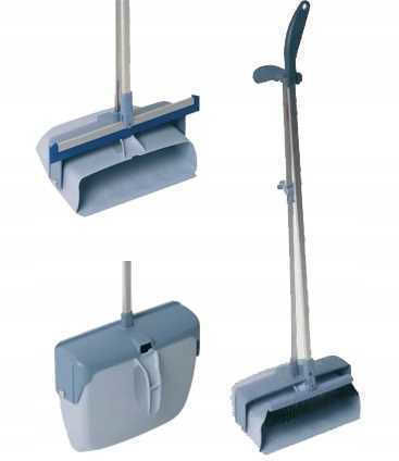 Lobby Set Dustpan Closed On Rod + Broom Lobby System 25 Cm