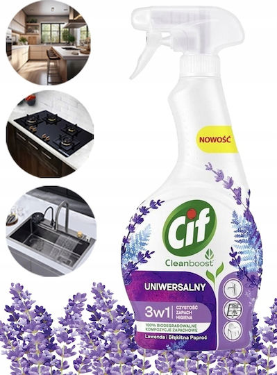 Cif Επαγγελματικό Καθαριστικό Spray Γενικής Χρήσης 500ml