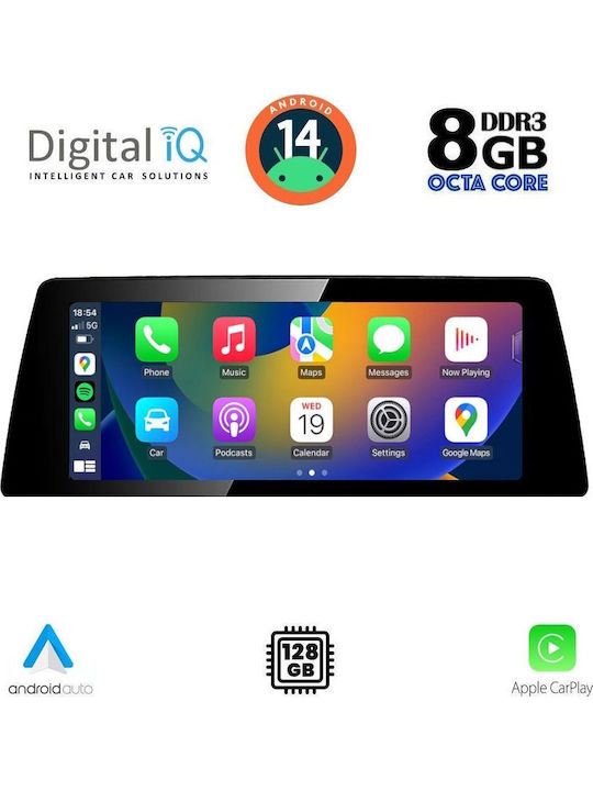 Digital IQ Auto-Audiosystem Für BMW G30 2017-2024 Mit Touchscreen 10.25" Bluetooth USB Eingebautes Wi-Fi GPS Apple CarPlay Android Auto
