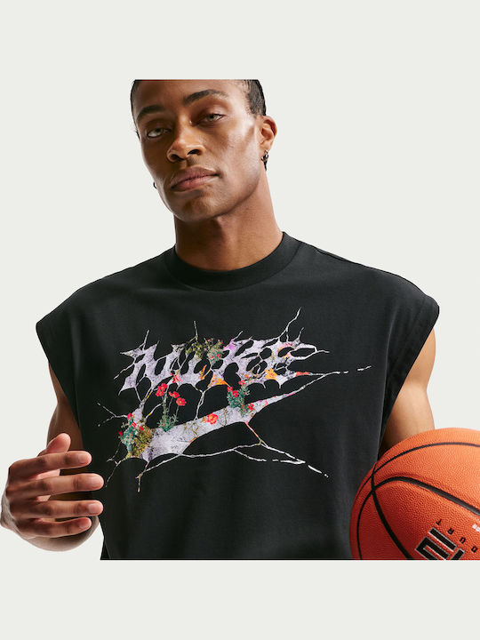Dri-Fit Спортна Мъжка Тениска Черен