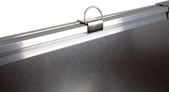 Panou Conferință Magnetic Din Aliaj De Aluminiu 60 X 40 Cm Alb