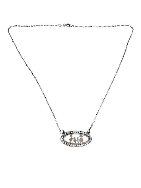 Kosmima1 Necklace Family From Silver