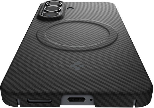 Spigen Air Skin Rückseite Hülle Aramidfaser 1mm Schwarz Galaxy S26+