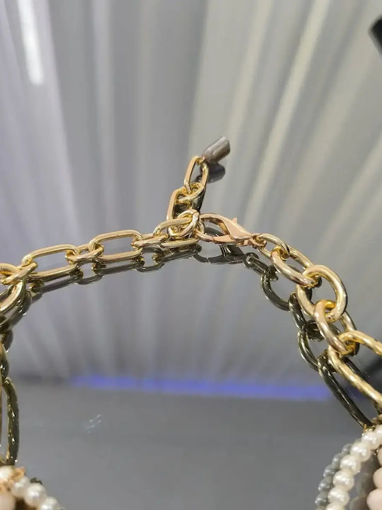 Kinzi Necklace From Gold Plated Steel