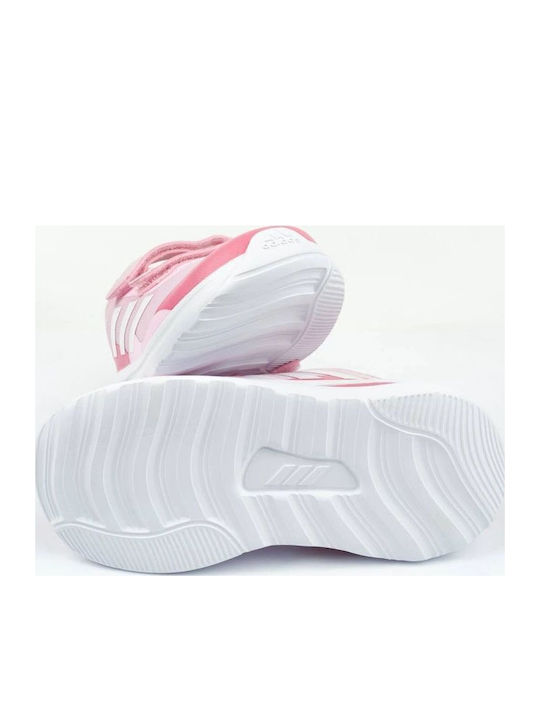 FortaRun Jr Incaltaminte Sport Copii Alergare Cu Închidere Hoop & Loop Roz Clar / Alb Nor / Ton Roz