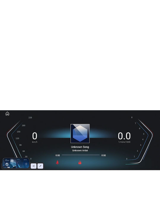 Digital IQ Car Audio System for BMW Series 1 2017-2023 Bluetooth USB WiFi GPS Apple CarPlay Android Auto with 10.25" Touch Screen