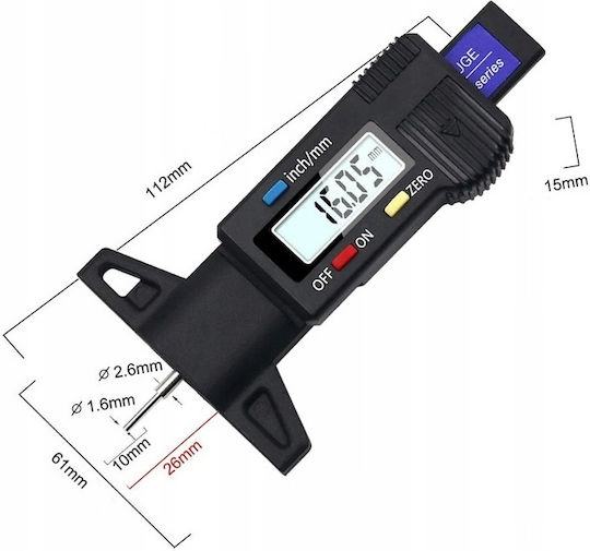 Tire Tread Depth Gauge
