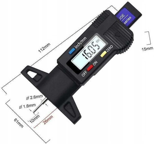 Tire Tread Depth Gauge