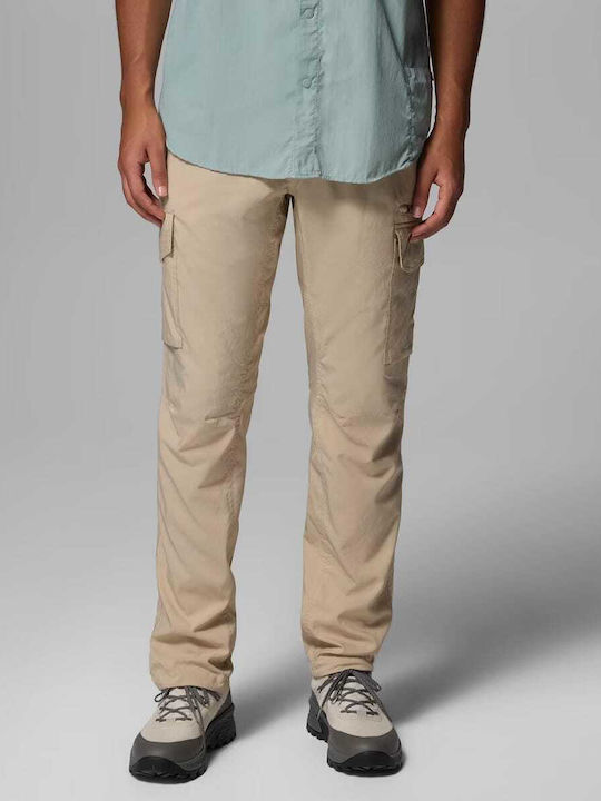 Columbia Cargo Pant Ανδρικό Μακρύ Παντελόνι Πεζοπορίας Μπεζ