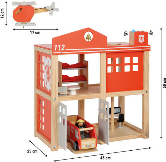 Small Foot Fire Truck Car