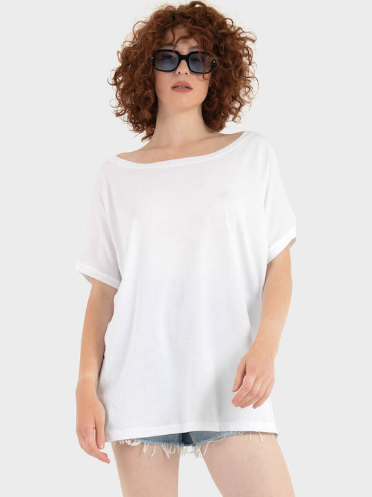 Γυναικείο Oversized T-shirt White