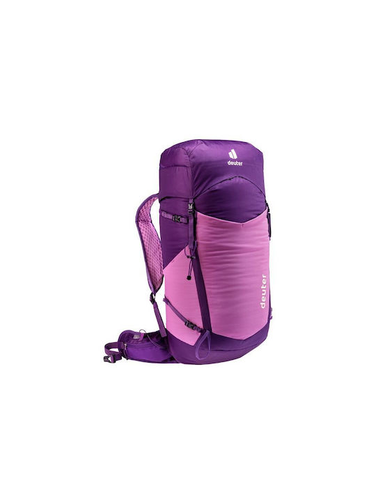 Deuter Speed Lite Pro Ορειβατικό Σακίδιο 28lt Αδιάβροχο Μωβ Hiking