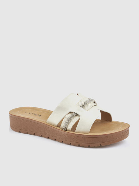 Sandale Casual Damă Ecru