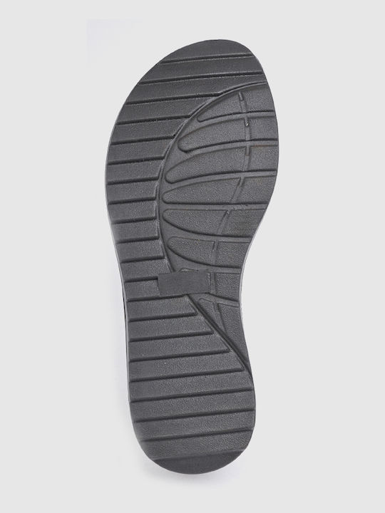 Women's Black Flat Sandals