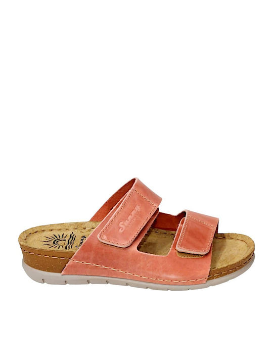 Women's Flat Sandals Pink ALTEA-60105-Pink