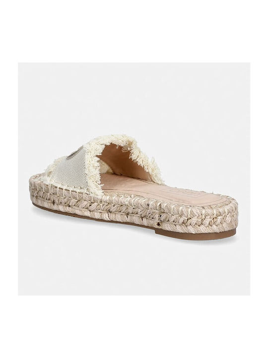 Women's Flat Sandals Beige