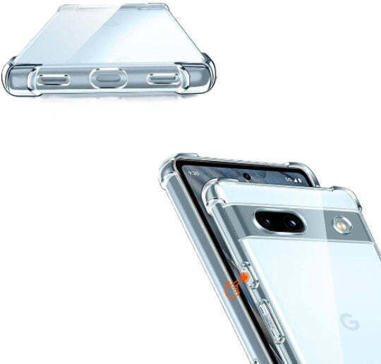 Tpu Silicone Back Cover Case Google Pixel 7a Clear