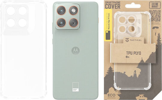 Tactical TPU Plyo Cover Motorola Edge 70 Fusion Transparent