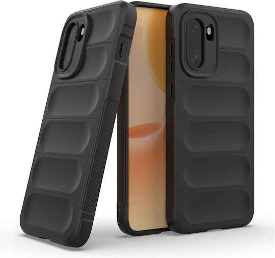 Techsuit Magic Shield OnePlus 15R Schwarze Handyhülle