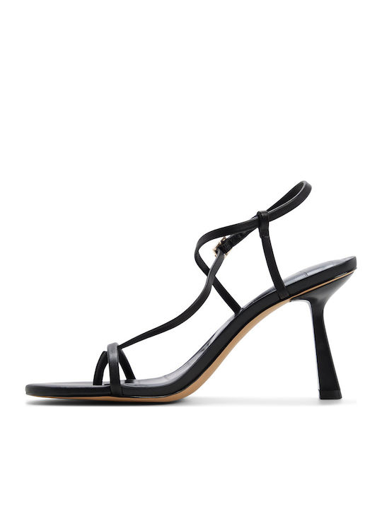 Sandale Elegante Damă Din Piele Negre