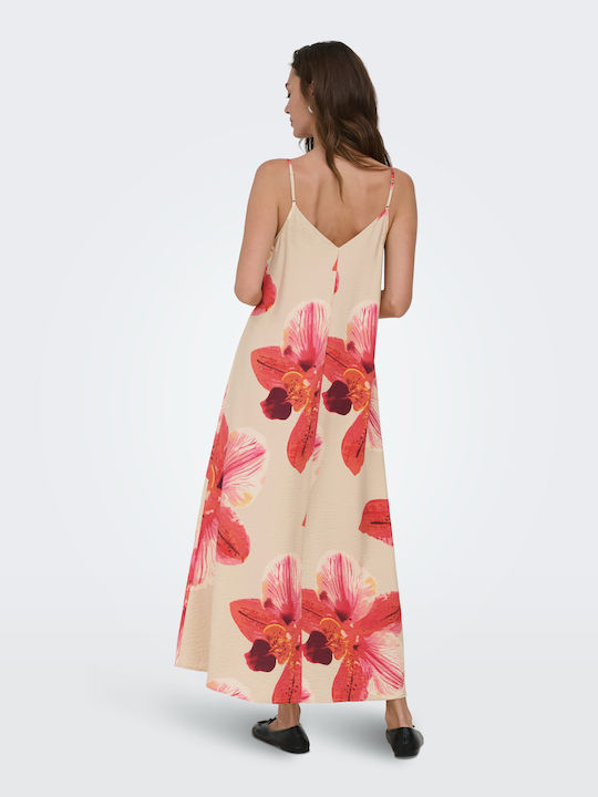 Summer Maxi Dress Beige