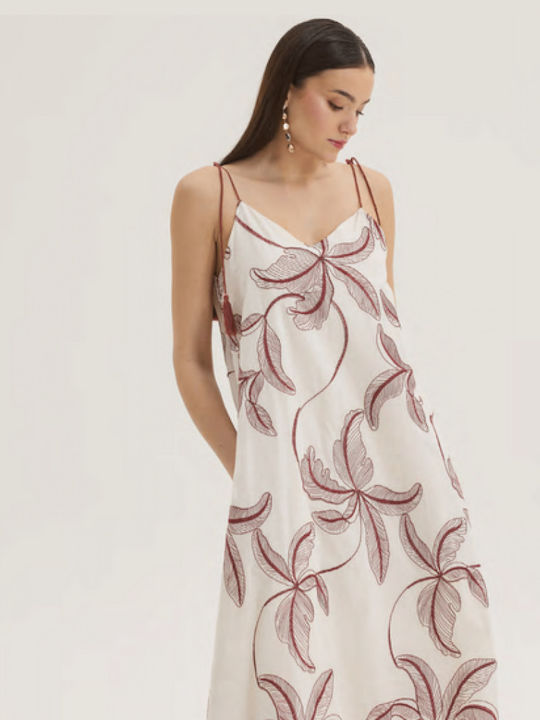 Sommer Maxi Kleid Rosa