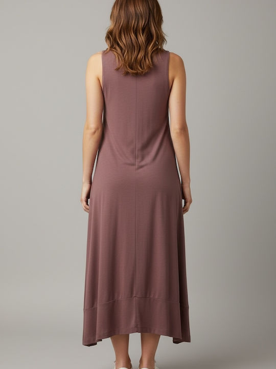 Summer Midi Dress Chili