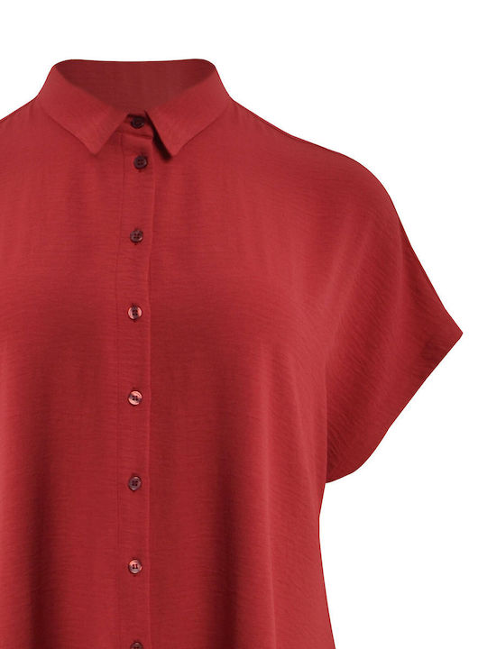Rochii De Vară Pentru Femei Midi Rochie-Cămașă Roz