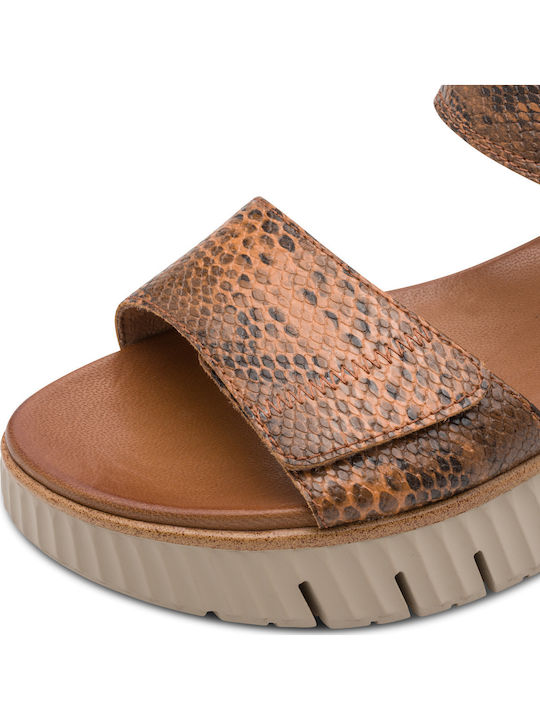 Sommer Damenplattformen Braun