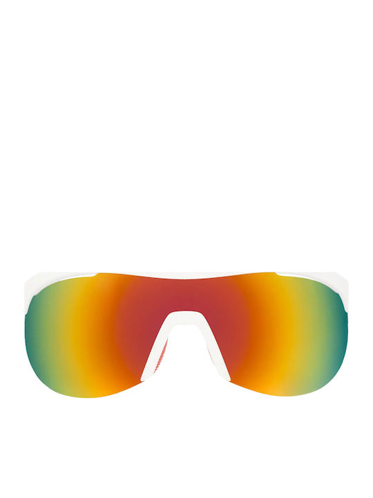 Goodr Unisex Γυαλιά Ηλίου με Λευκό Σκελετό και Πολύχρωμο Φακό G00871-SCG-01