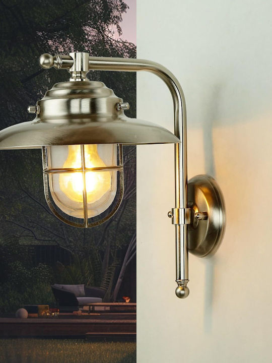Wall-Mounted Outdoor Light E27 IP43 28cm